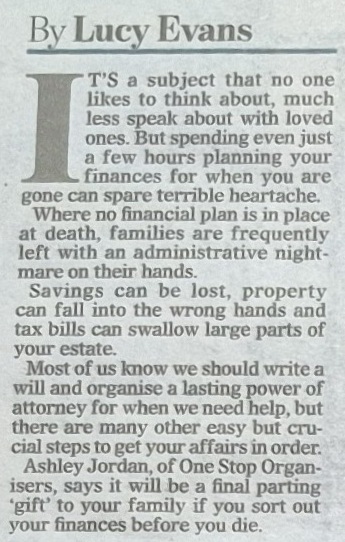 We contributed to a Mail on Sunday article!